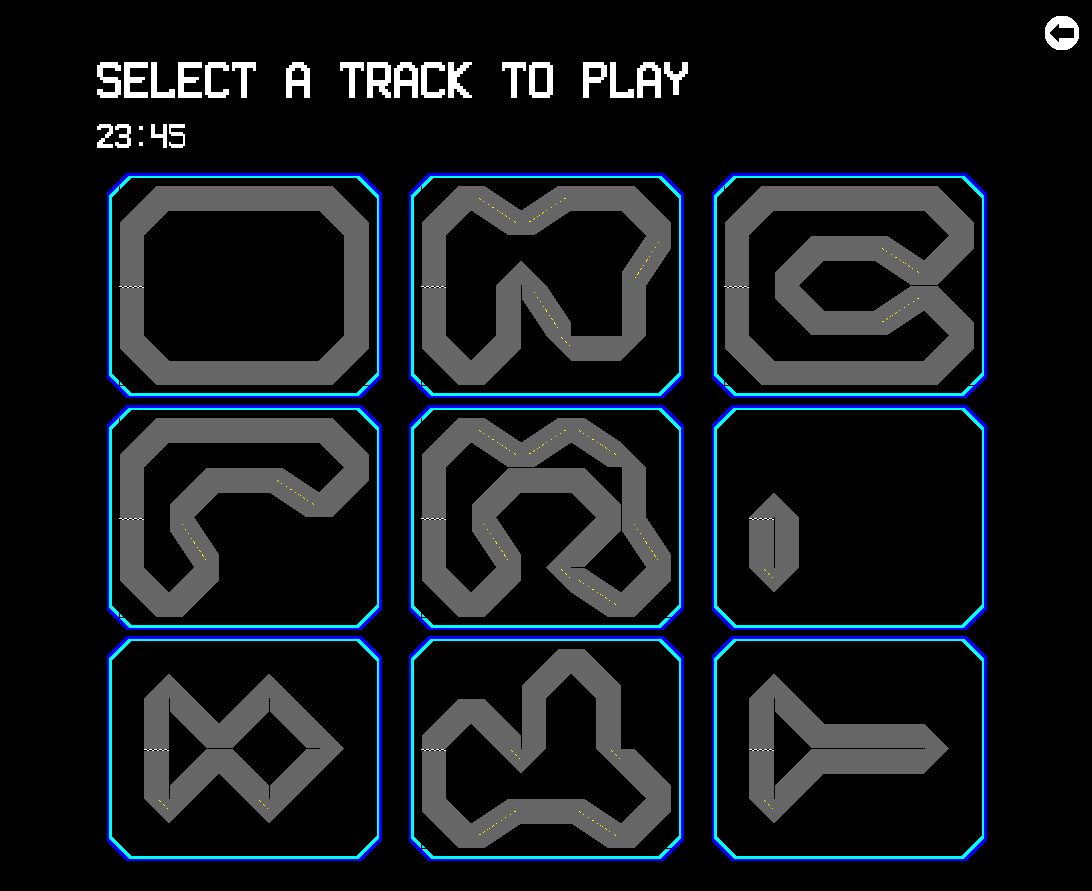 2D Car Game Lvl Select