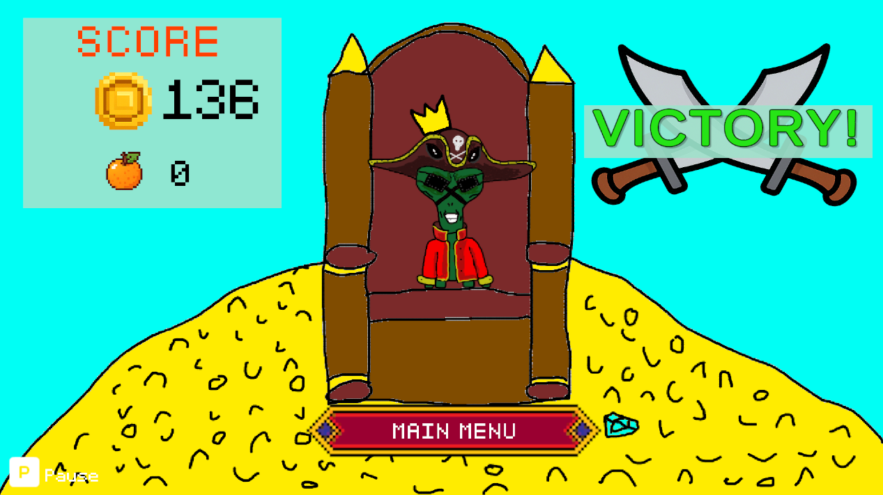 Fellow Pirates victory screen